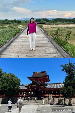 ＃流れ橋　＃岩清水八幡宮